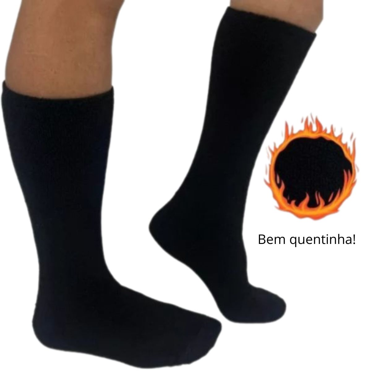 Meia Térmica Adulto Unissex