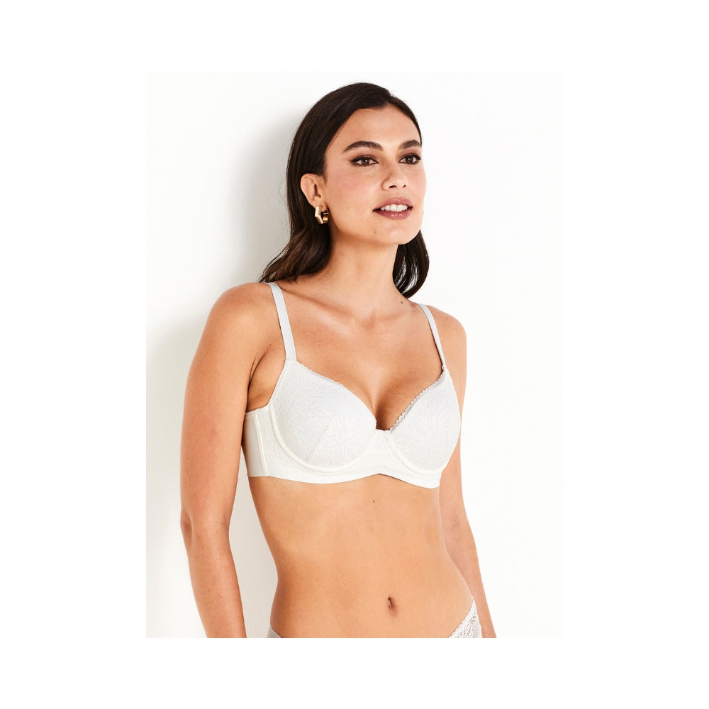 Sutiã UP Lift com Aro e Bojo Importado com Renda Soft beauty