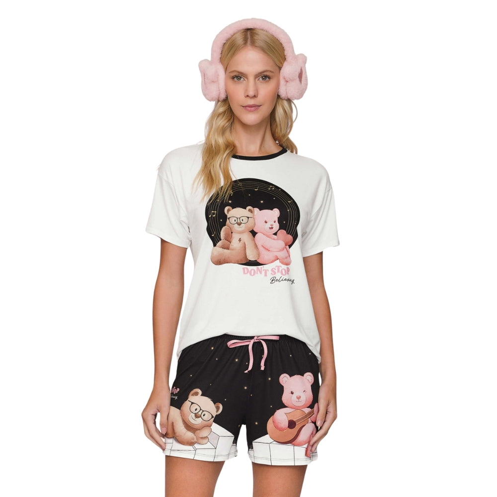 Pijama Curto Feminino em Sublime Touch