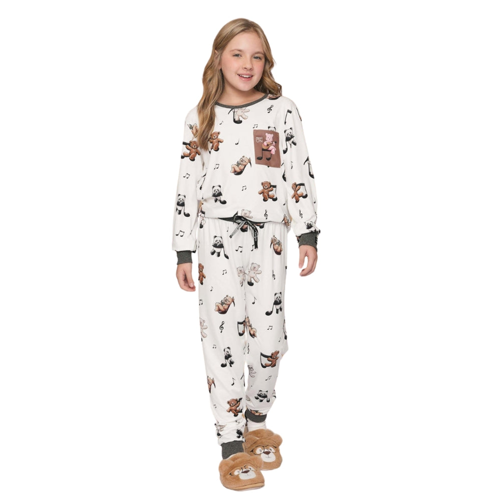 Pijama Jogger Infantil Feminino em Sublime Touch