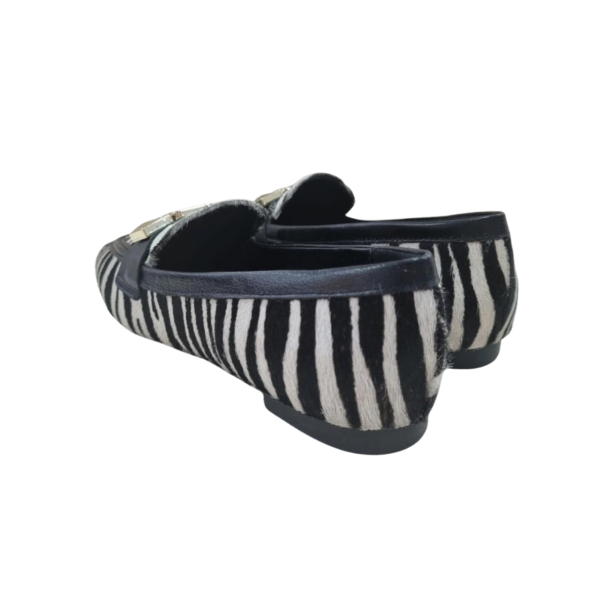 Sapatilha Pêlo Zebra com Detalhe Dourado Intimytà