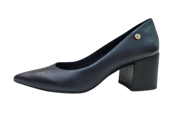 Sapato Social Atanado Stone Preto Giulia Domna Ref 435.01/201