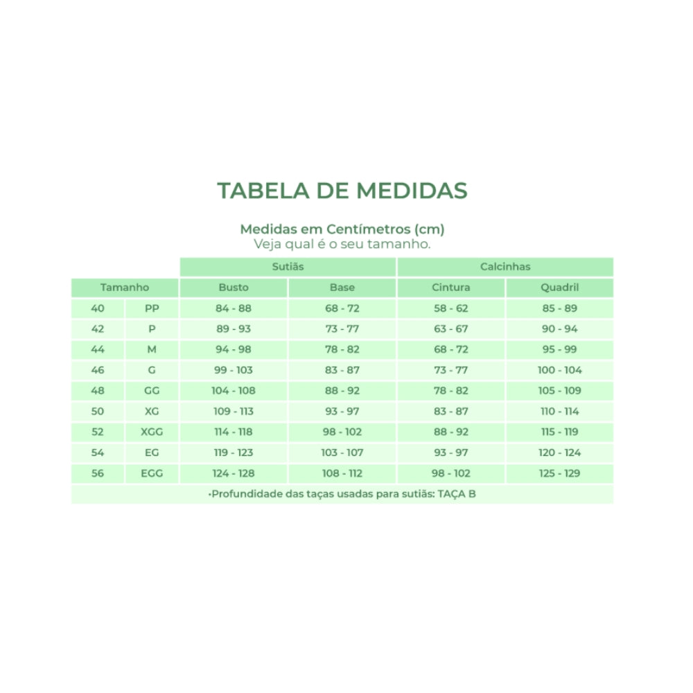 Calcinha em Renda Cós Alto