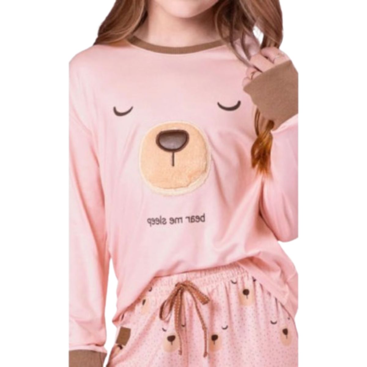 Pijama Jogger Bear Me Sleep Meia Estação Lua Luá