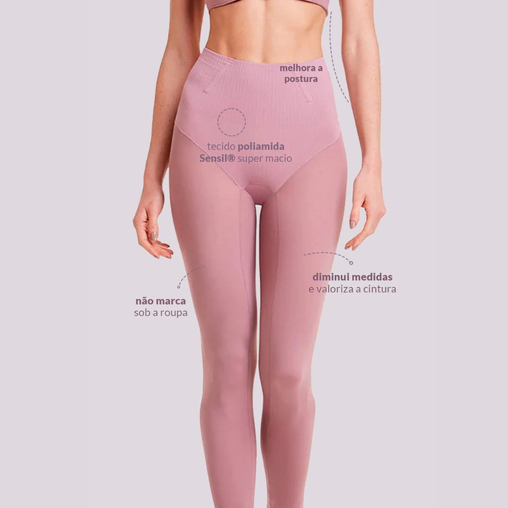 Calça Capri Modeladora Segunda Pele e Reduz Medidas na Região da Barriguinha