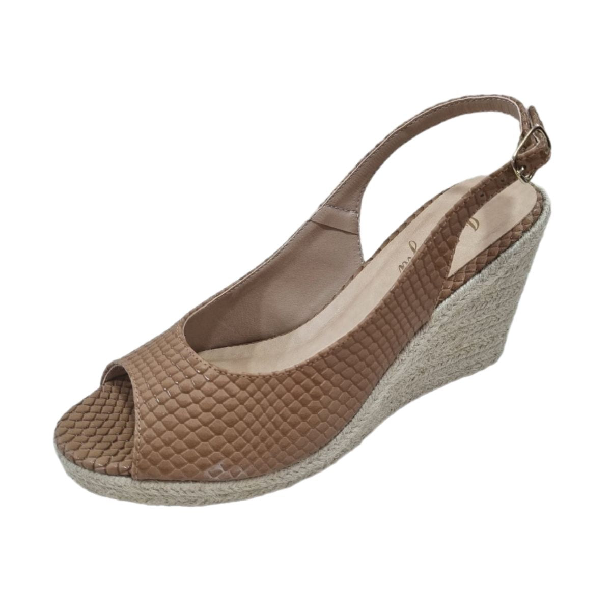 Anabela Plataforma Marrom Intimytà - Charmosa e Despojada