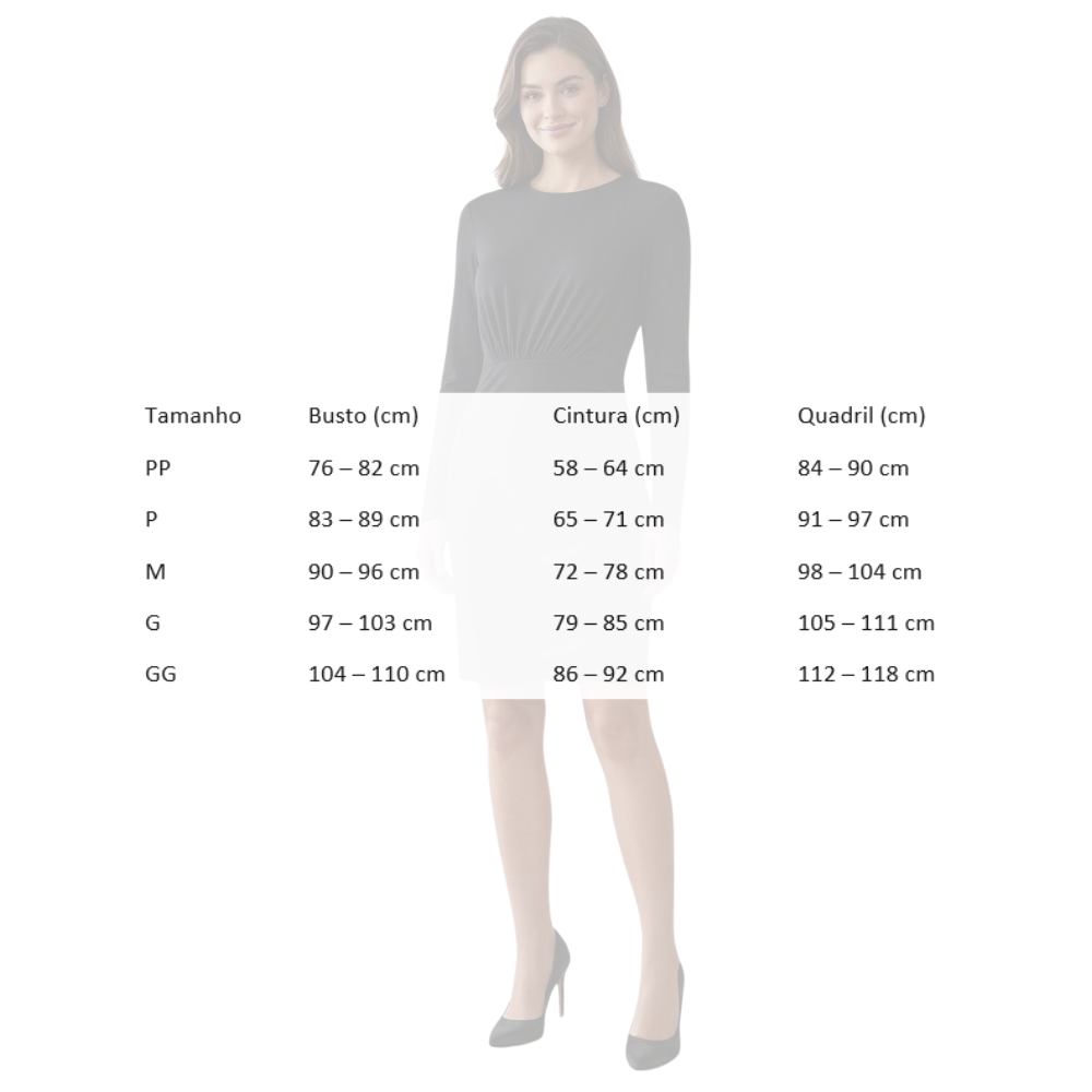 Vestido Preto de Viscose Midi Médio: Elegância e Conforto