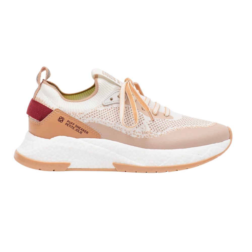 Tênis Feminino Puff Sneaker Cream/White