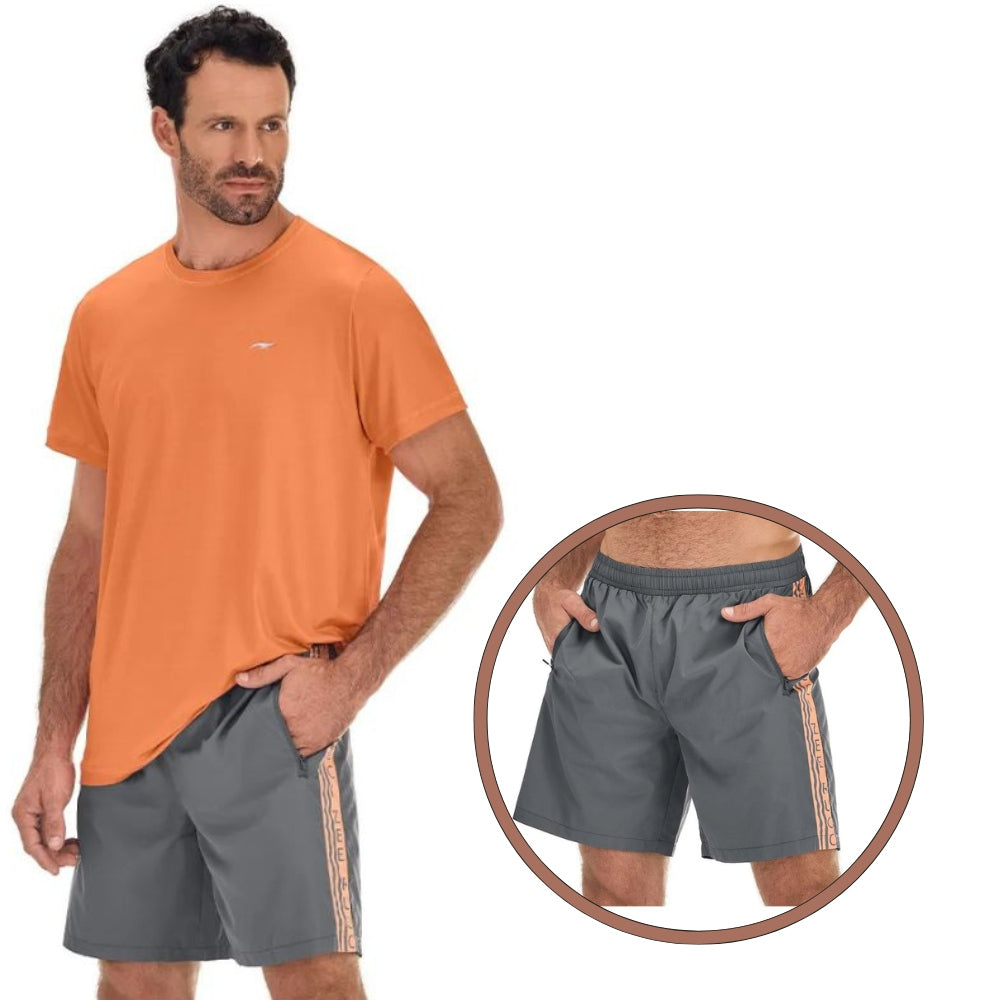 Bermuda Fitness Masculina Corte Atlético Ideal para Esportes