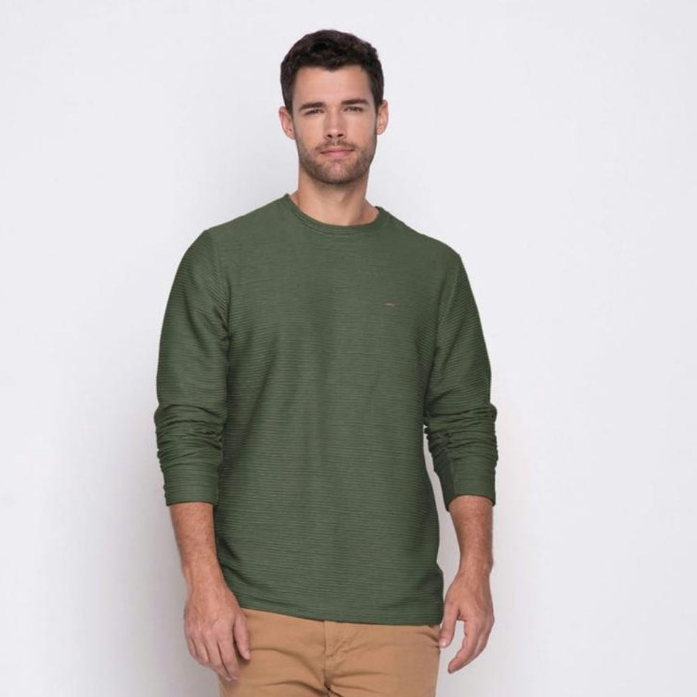 Camiseta Masculina Básica Manga Longa