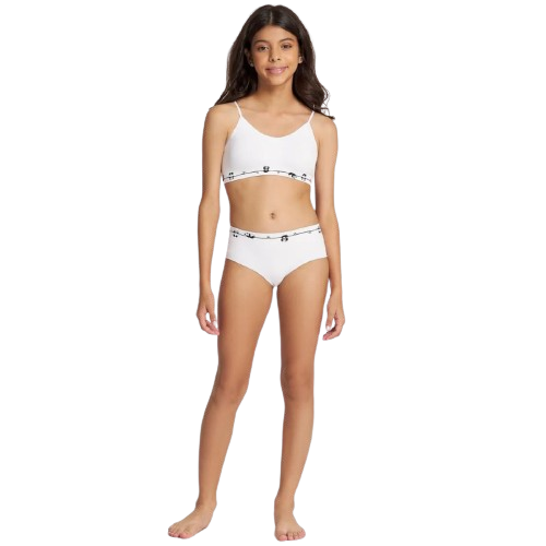 Calcinha Infantil Sem Costura Ideal para Saias e Vestidos