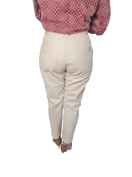 Calça Courino Ilícito Casual Feminina