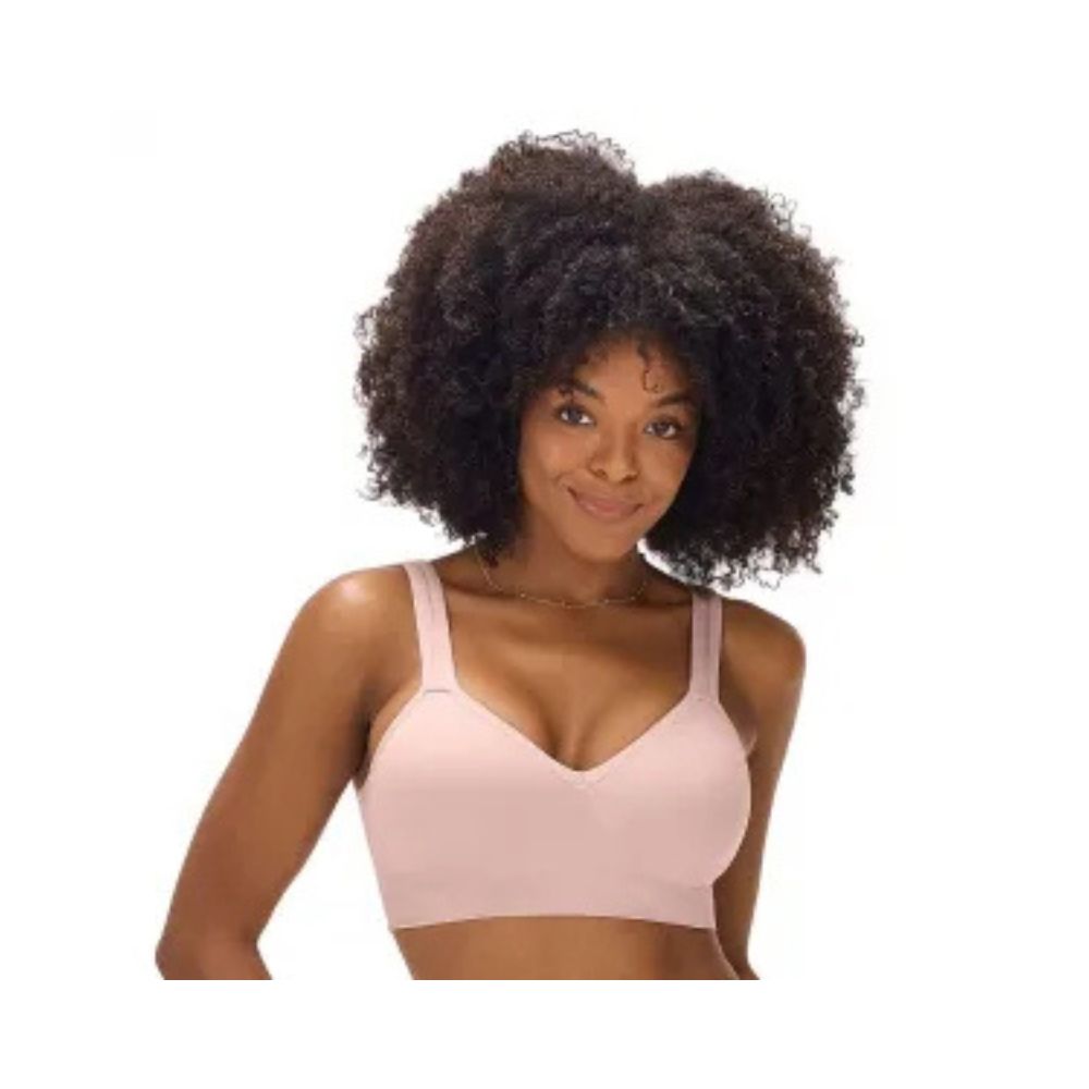 Sutiã Comfort Duplo com Alças Largas Regulávei Sustentação e Conforto sem Costura