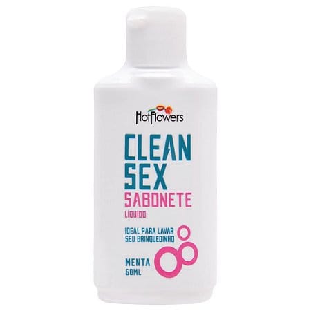 Sabonete Líquido Clean Sex Higienizador de Brinquedos Eróticos HotFlowers