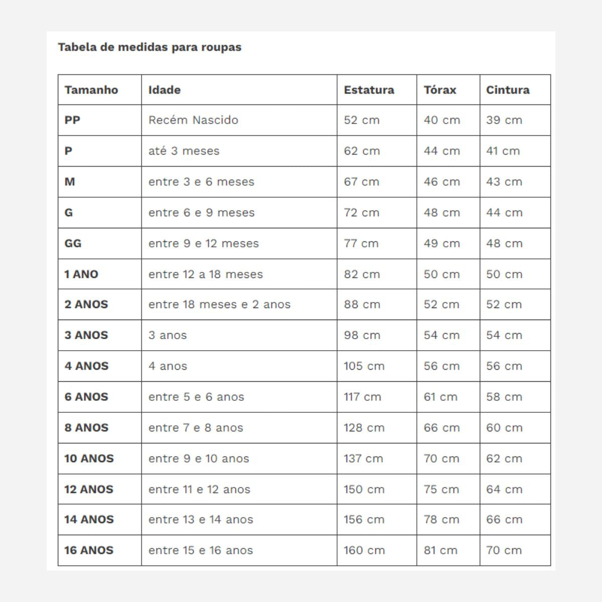 Básica Térmica Infantil Unissex Policorp Modelagem Anatômica