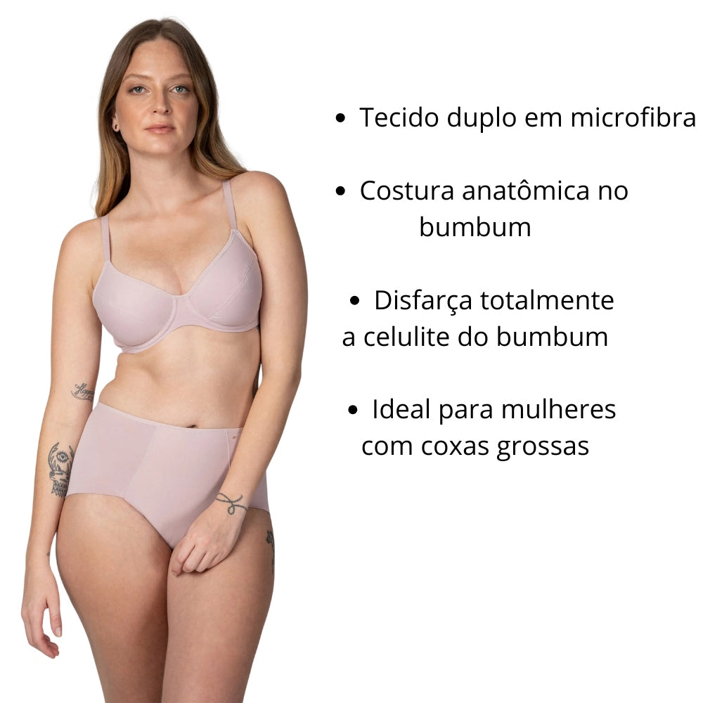 Calcinha com Laterias Duplas sem Elásticos e sem Costura