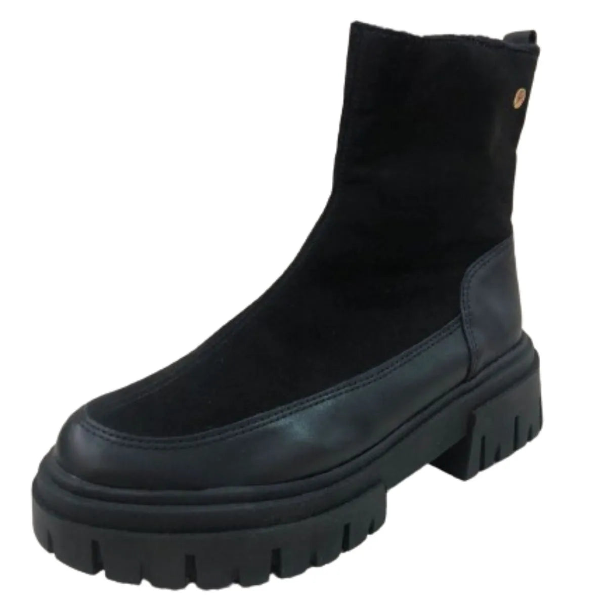 Bota Feminina em Camurça com Zíper: Conforto e Estilo para o Dia a Dia