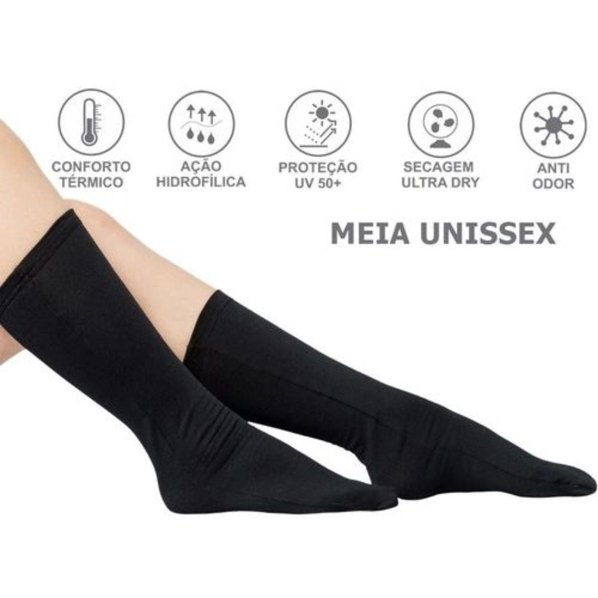 Meia Térmica Adulto Unissex