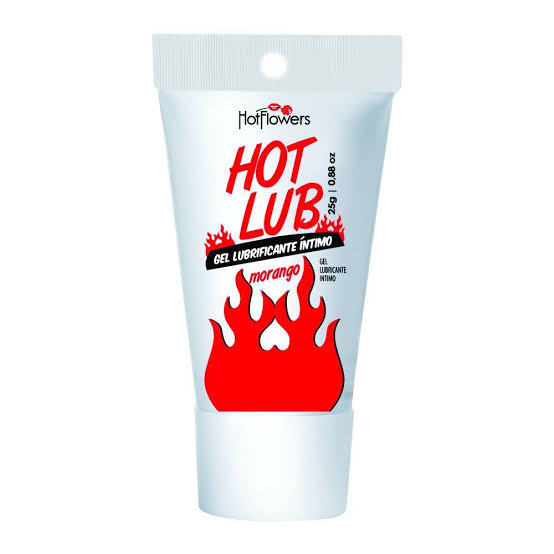 Gel Lubrificante Íntimo De Morango Hot Lub HotFlowers
