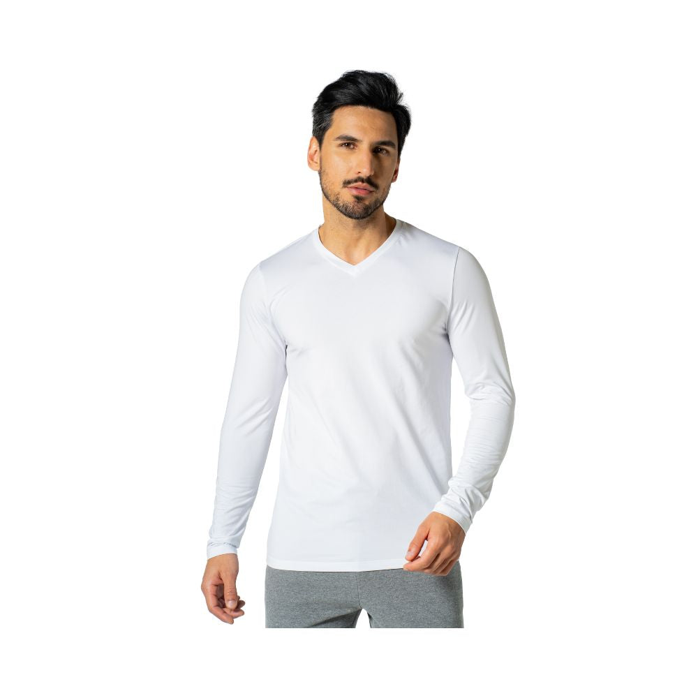 Básica Térmica Masculina  Gola V Manga Longa