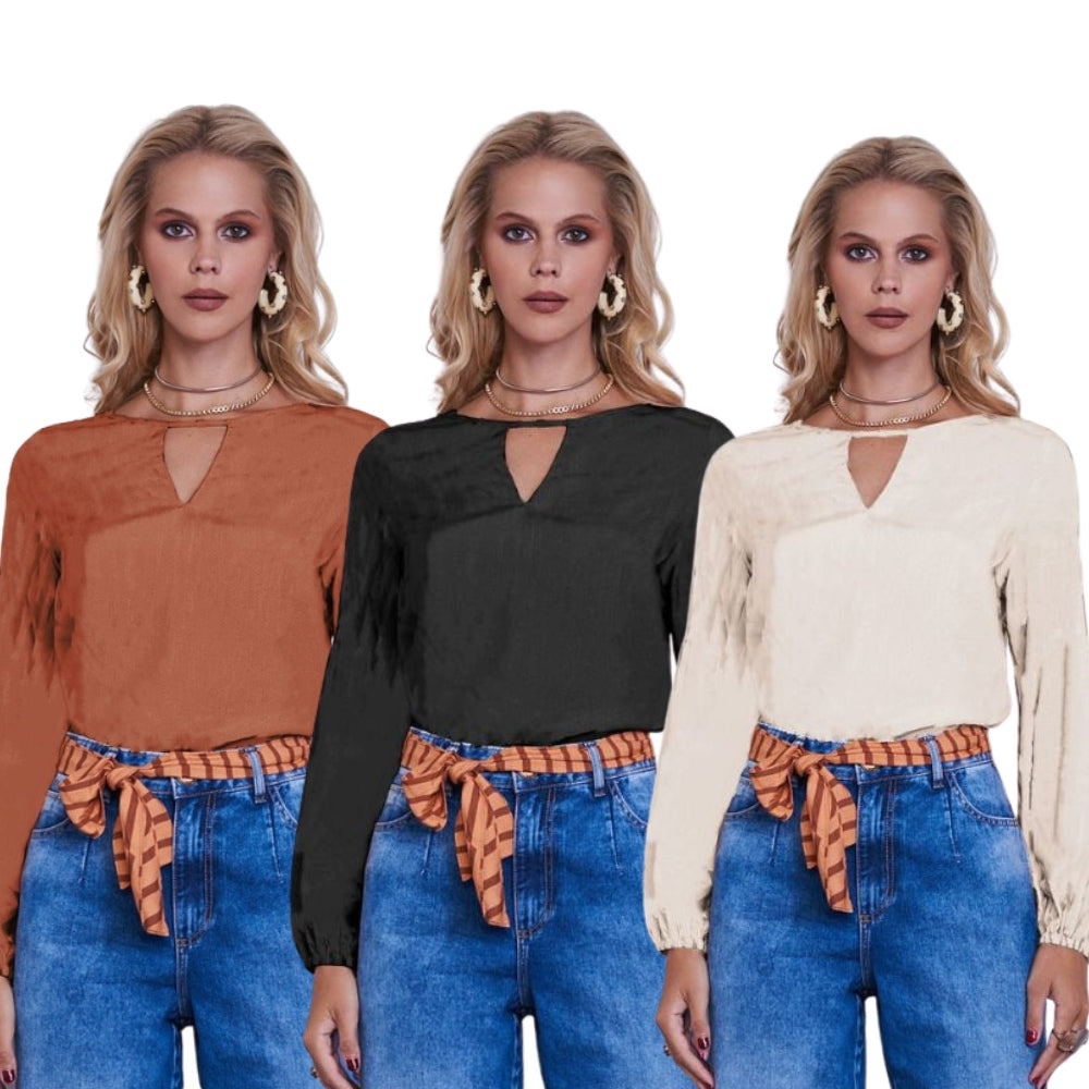 Blusa Feminina em Viscose - Leveza e Estilo para o Dia a Dia