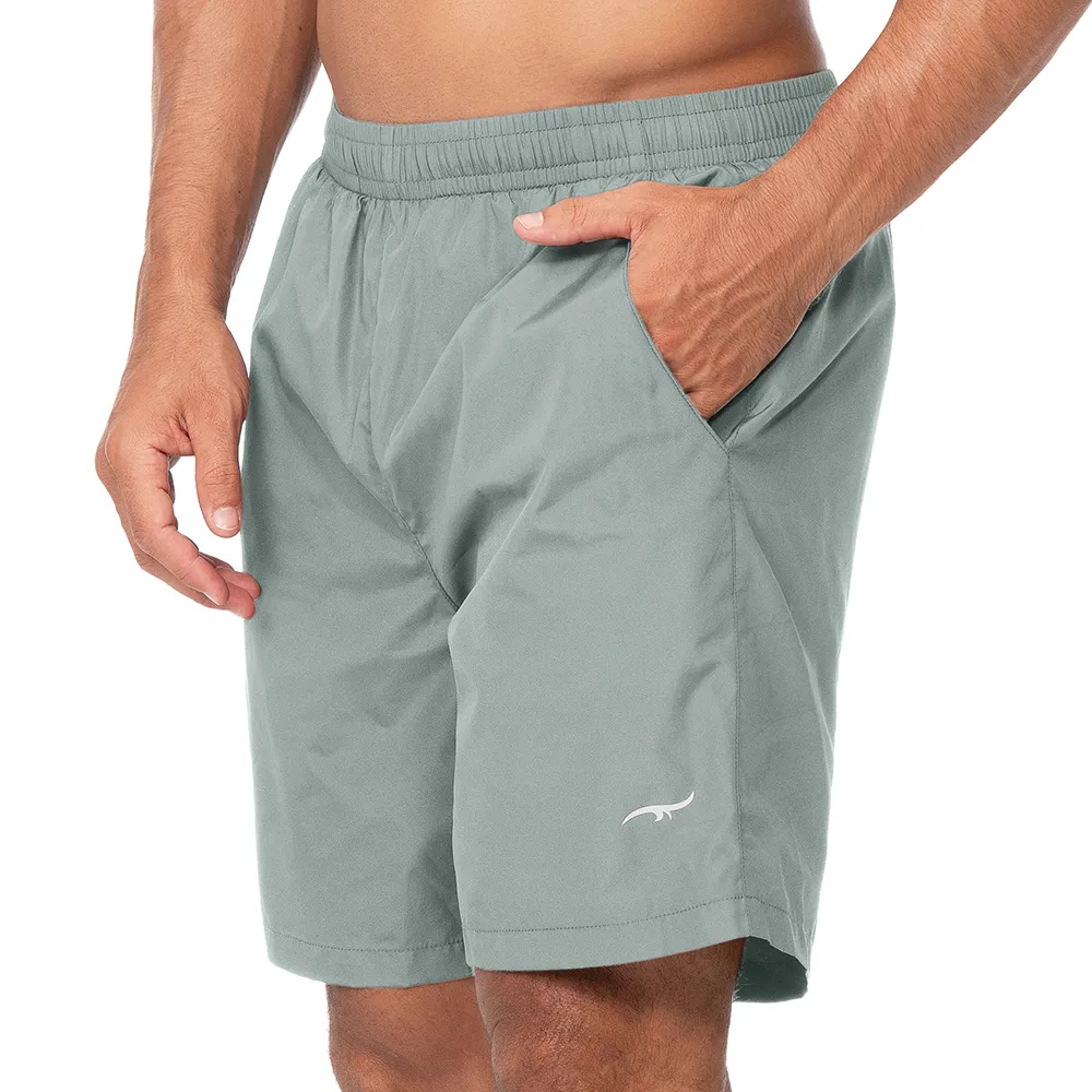 Bermuda Masculina Training Tecido Leve e Respirável Cós Alto Bolsos Funcionais