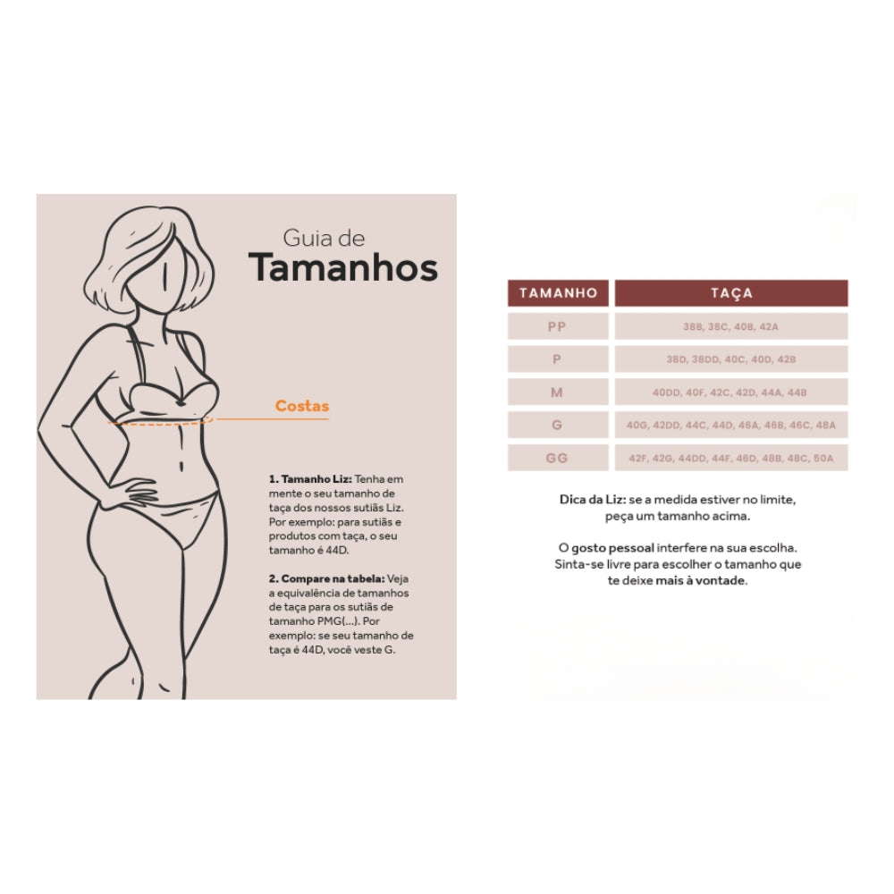 Sutiã Sutop com Bojo sem Aro Sport Deluxe