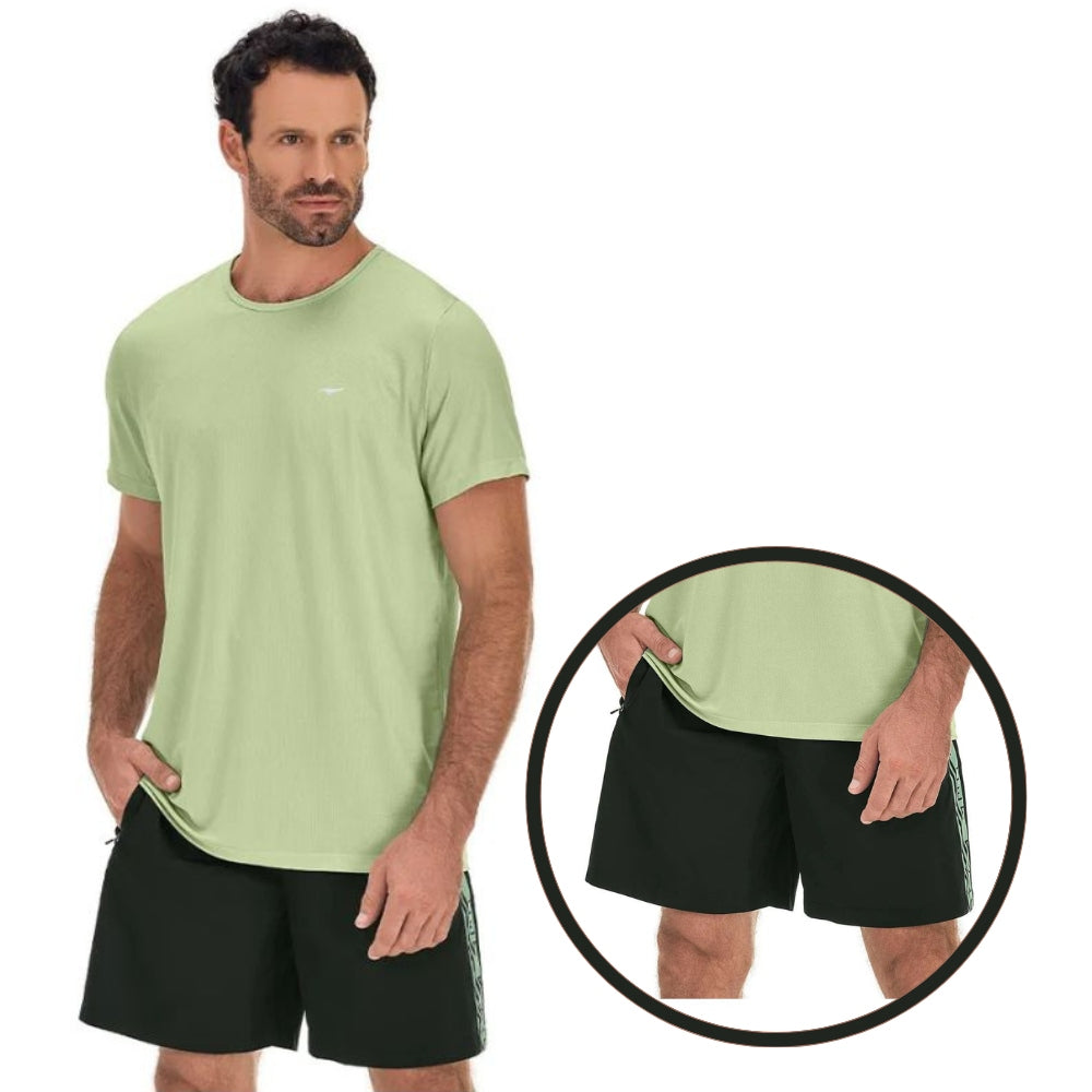 Bermuda Fitness Masculina Corte Atlético Ideal para Esportes