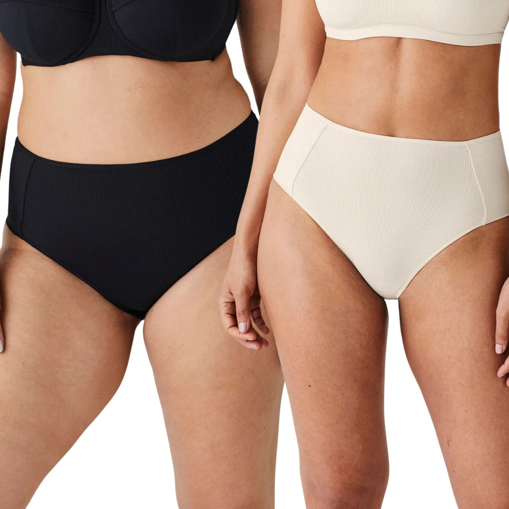 Calcinha Hot Panty Canelada Cintura Super Alta