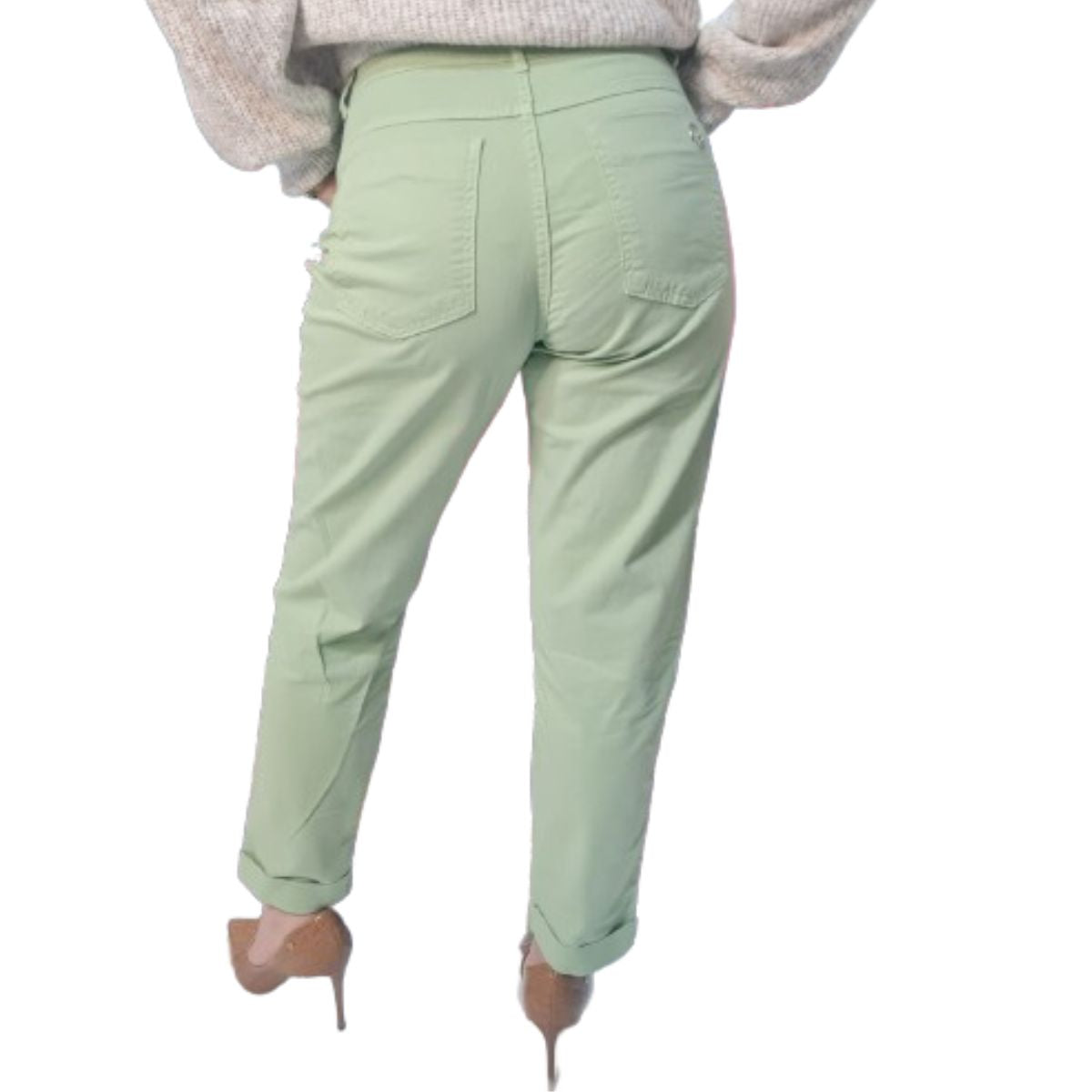 Calça Jeans Casual Feminina Jogging New Stretch