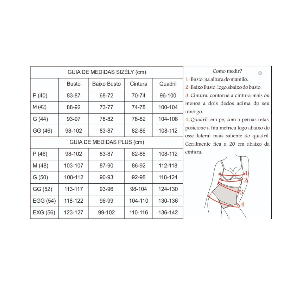 Calcinha Hot Fio Dental Modeladora Plus Size - Conforto e Silhueta Perfeita