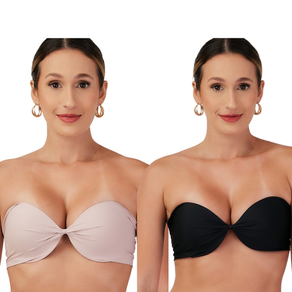 Sutiã Tomara que Caia sem Alças com franzido Nayane Rodrigues