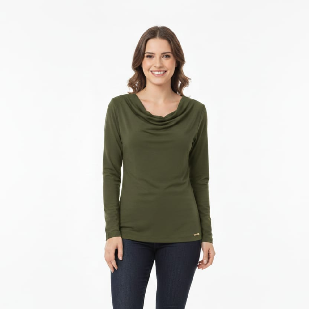 Blusa Feminina em Modal A Evolução do Algodão com Conforto - Lua Luá