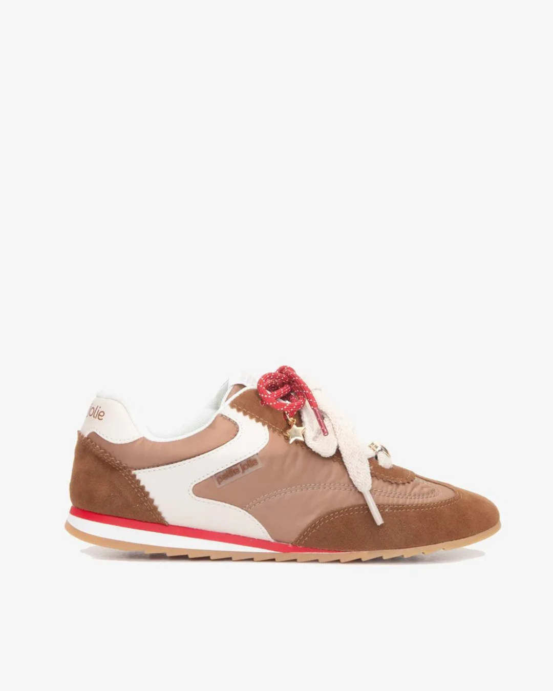 Tênis Flat Sneaker com Dois Atacadores Moderno | Petite Jolie