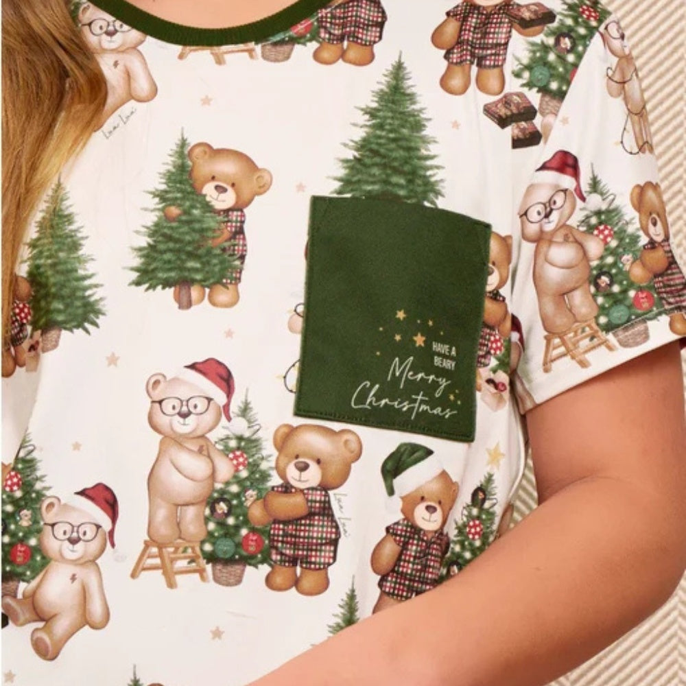 Camisola Infantil Especial Natal Bears Wishes em Sublime Touch