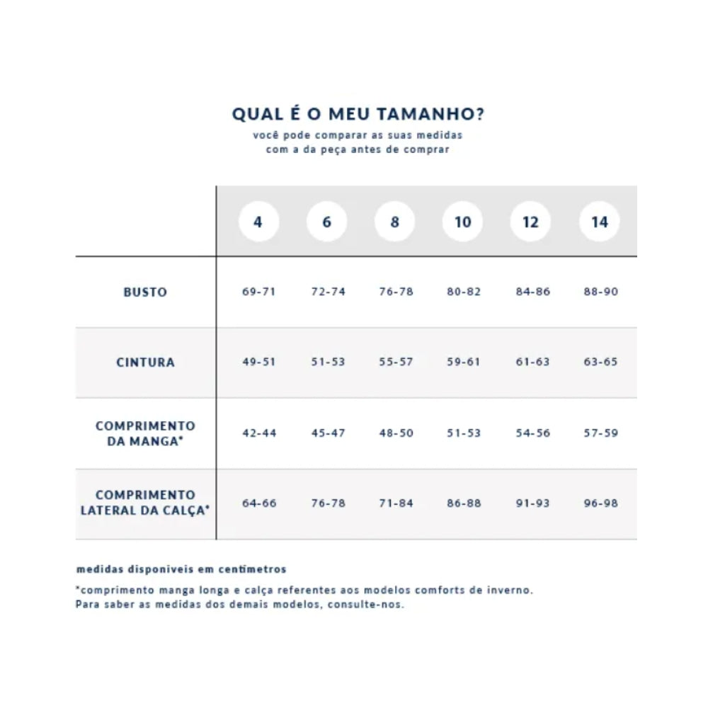 Pijama Legging Infantil Feminino em Sublime Touch