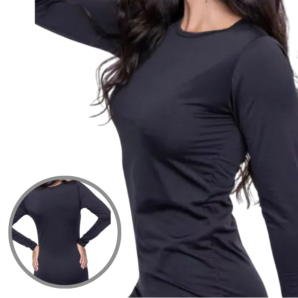 Básica Térmica Feminina com Proteção Solar UV50+