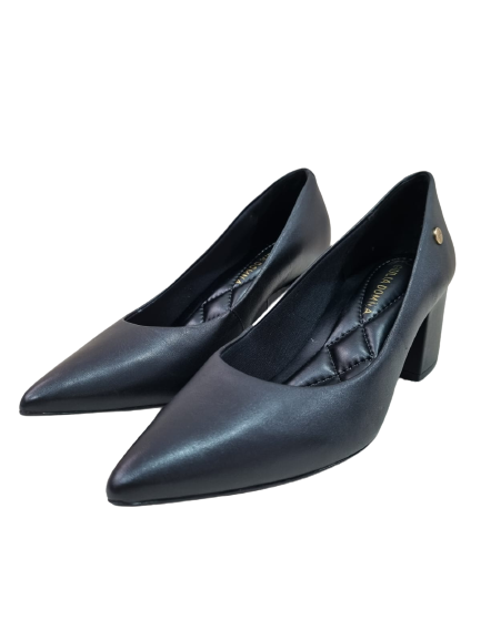 Sapato Social Atanado Stone Preto Giulia Domna Ref 435.01/201