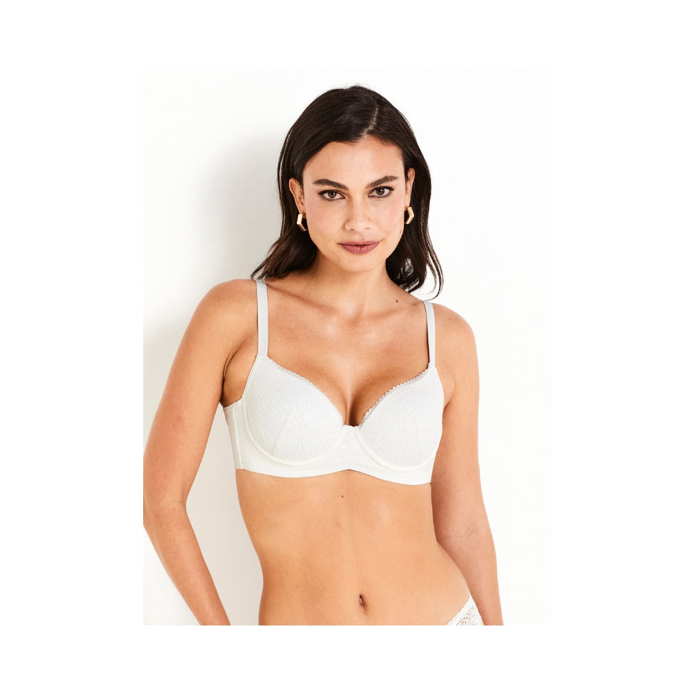 Sutiã UP Lift com Aro e Bojo Importado com Renda Soft beauty