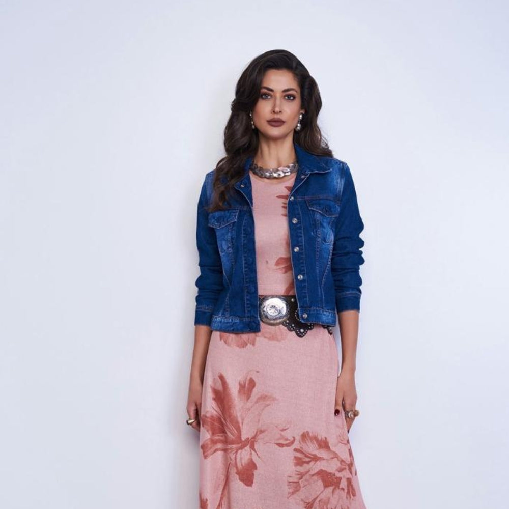 Jaqueta Feminina Basic Blue  Praticidade para o Dia a Dia