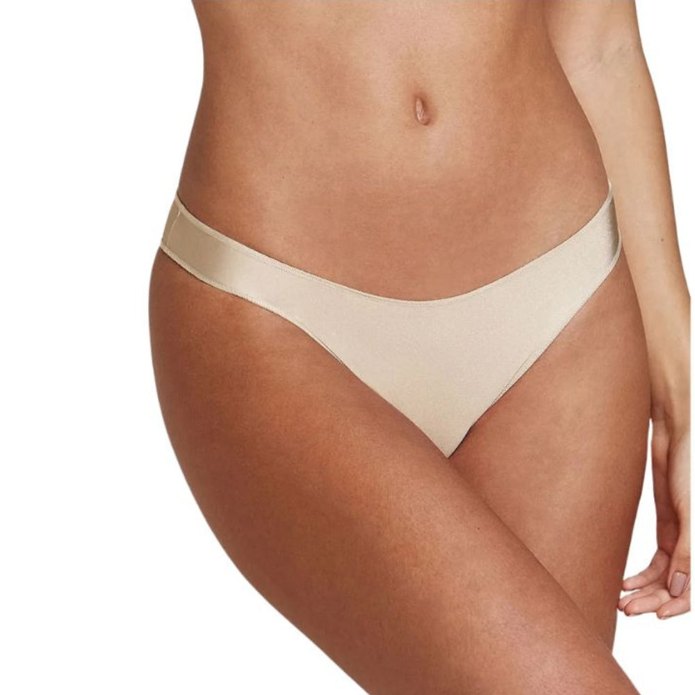 Calcinha Biquíni Acabamento Invisível em Microfibra Cintilante