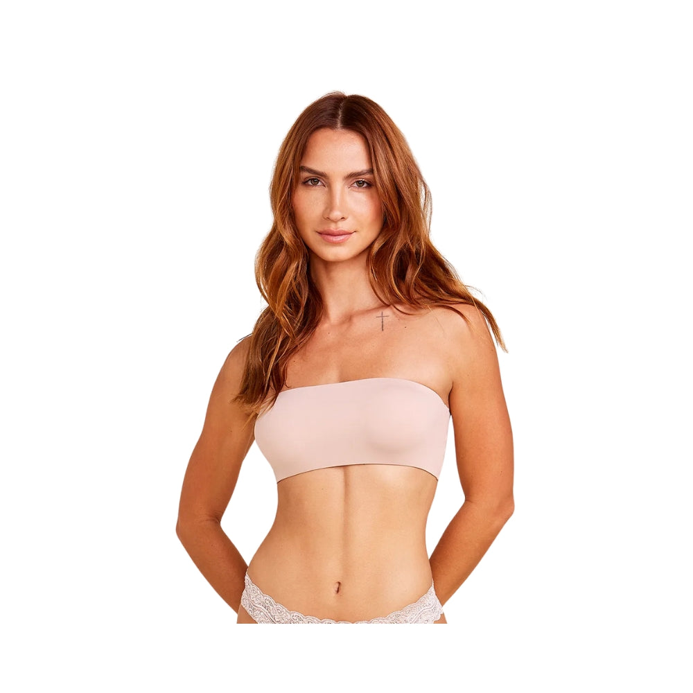 Sutiã Top Faixa Com Bojo Removível Em Microfibra