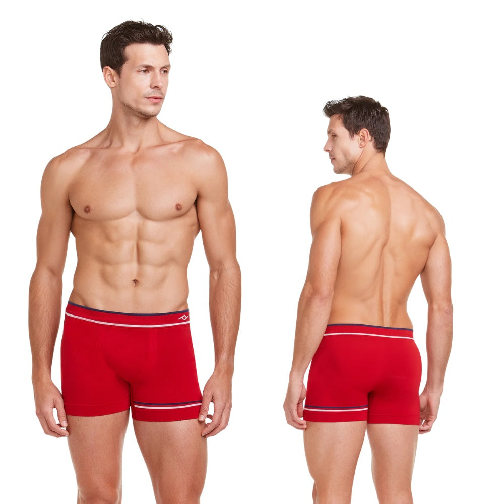 Cueca Boxer Microfibra Sem Costura não Enrola nas Pernas
