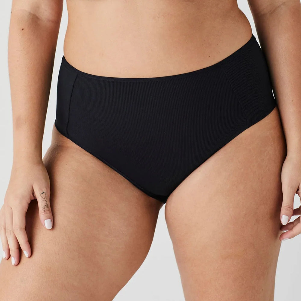 Calcinha Hot Panty Canelada Cintura Super Alta