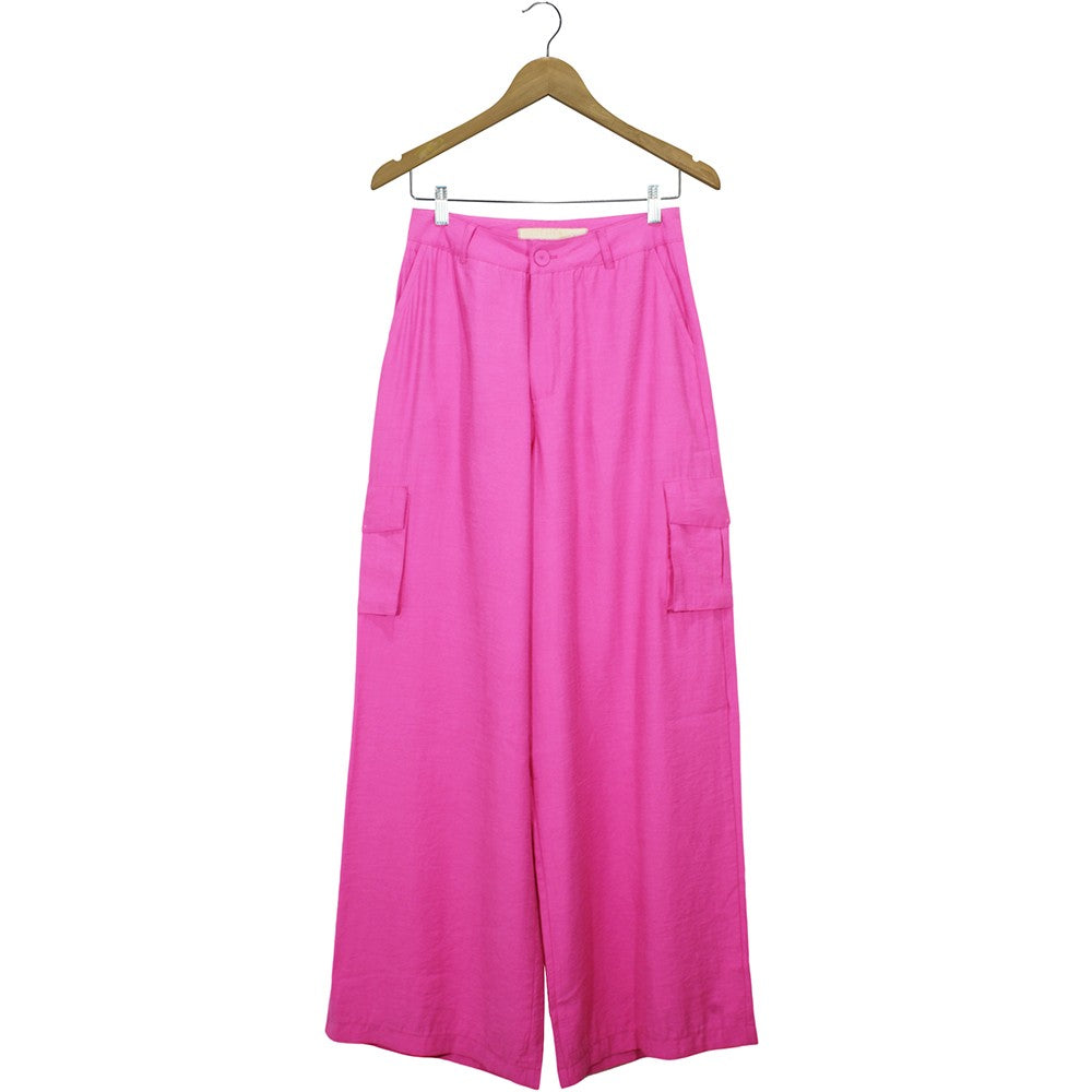 Calça Feminina Cargo Visco Tencel Paletizado