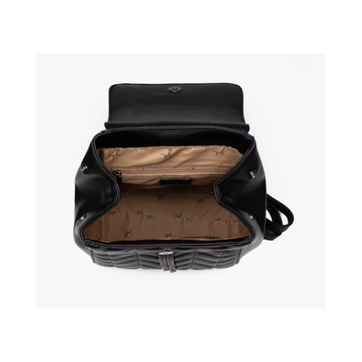 Mochila Eco Napa Camel Giulia Domna