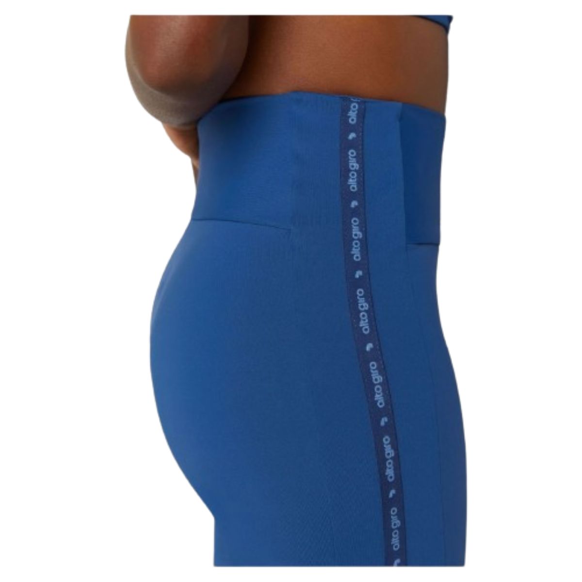 Legging Elástico Personalizado Cós das Costas Levanta Bumbum Alto Giro