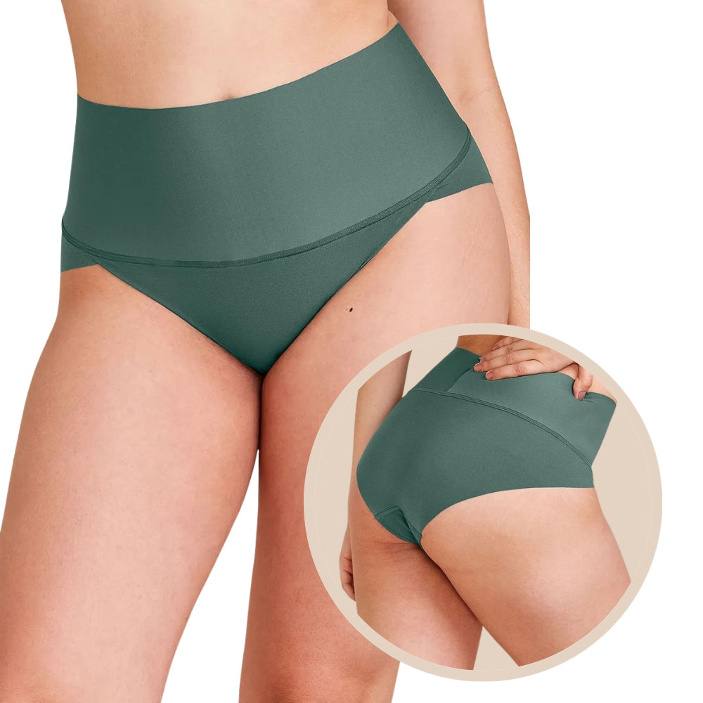 Calcinha Cintura Alta Invisível Em Microfibra