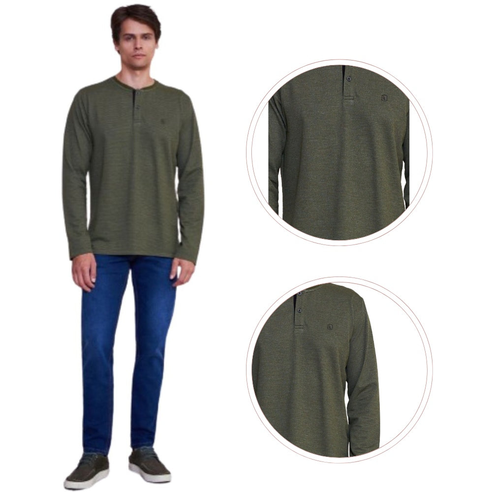 Camiseta Masculina Gola Careca