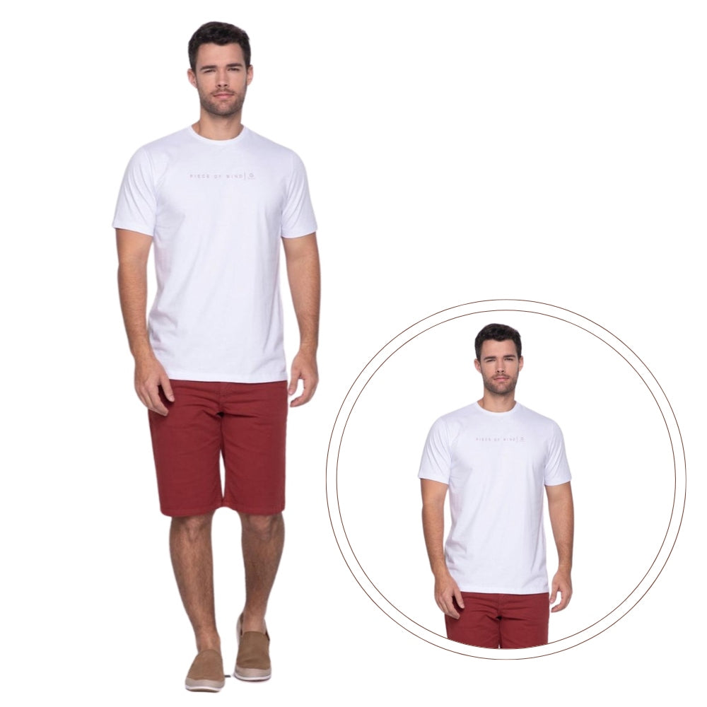 Camiseta Masculina em Algodão  Conforto, Qualidade e Estilo